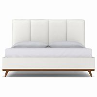 кровать двуспальная 160х200 белая carter snowfall в Махачкале