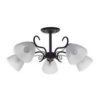 потолочная люстра idlamp marsell 277/5pf-black в Махачкале