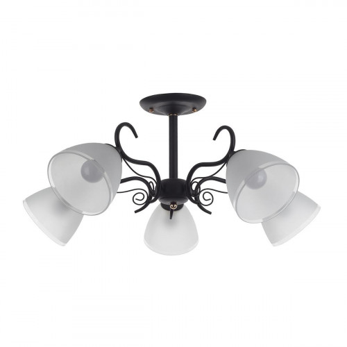 потолочная люстра idlamp marsell 277/5pf-black в Махачкале