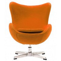 детское кресло egg chair оранжевое в Махачкале