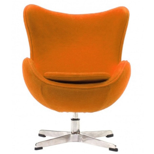 детское кресло egg chair оранжевое в Махачкале