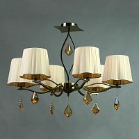 подвесная люстра brizzi bx03203/6 bronze cream в Махачкале