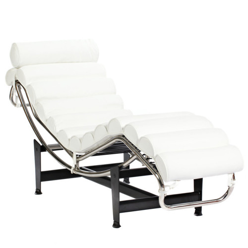 кушетка chaise longue белая в Махачкале