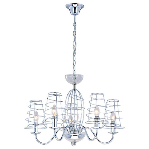 подвесная люстра arte lamp cage a4320lm-5cc в Махачкале