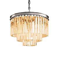 подвесной светильник odeon 6 chrome/amber от delight collection в Махачкале