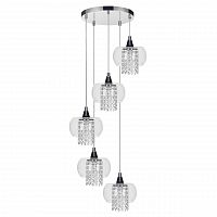дизайнерская подвесная люстра spot light cordia 1192528 хром в Махачкале