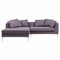 диван charles sofa угловой фиолетовый в Махачкале