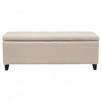 оттоманка dean upholstered storag бежевая в Махачкале