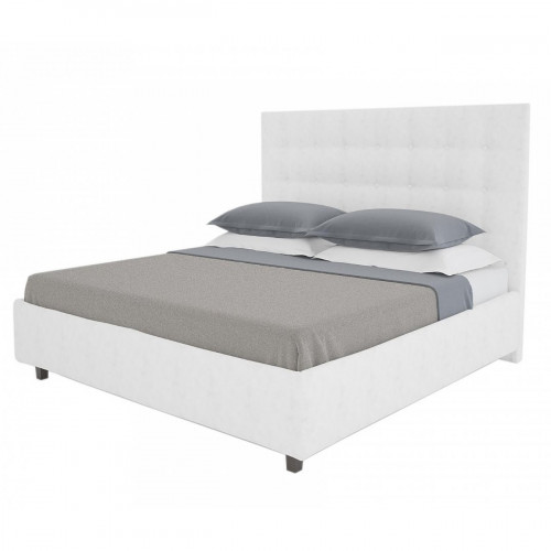 кровать двуспальная 180х200 молочная royal black в Махачкале