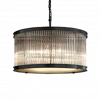 люстра essex crystal 65 черное основание, прозрачное стекло в Махачкале