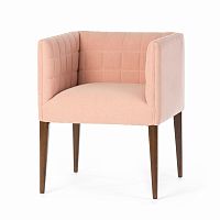 кресло penelope dining chair розовое в Махачкале