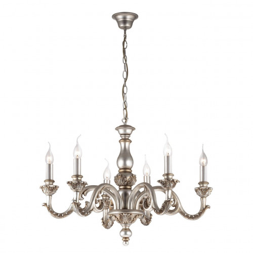 подвесная люстра ideal lux giglio sp6 argento в Махачкале