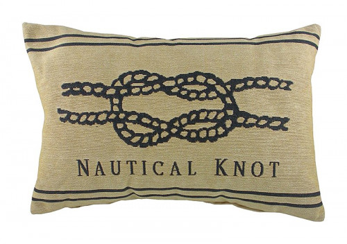 подушка с морским узлом nautical knot natural в Махачкале