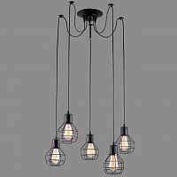 подвесная люстра arte lamp a1109sp-5bk в Махачкале