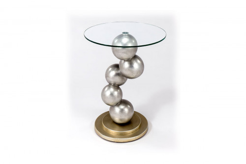 стол журнальный silver balls хром в Махачкале