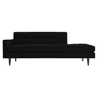 диван bantam studio sofa прямой черный в Махачкале