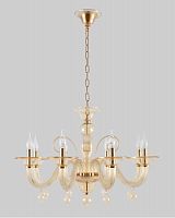 подвесная люстра crystal lux caetano sp-pl8 amber в Махачкале