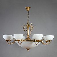 подвесная люстра ambiente seville 02140/8 ab белая в Махачкале