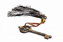 подхват для штор key with tassel black & white в Махачкале