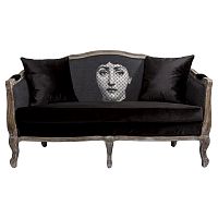 диван «вуаль» fornasetti прямой черный в Махачкале