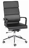 кресло для руководителя norden chairs зуум, обивка: искусственная кожа, цвет: экокожа черная в Махачкале