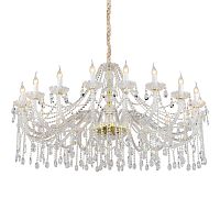 подвесная люстра omnilux ladispoli oml-89003-20 прозрачная в Махачкале