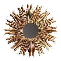 зеркало-солнце золотое диаметр 60 см sunburst vintage в Махачкале