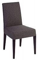 стул aylso dining chair кожа тёмно-серая в Махачкале