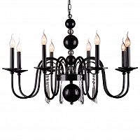 подвесная люстра newport 32208/c black черная в Махачкале