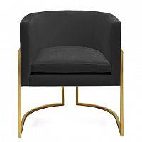 кресло julius chair черное в Махачкале
