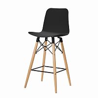 полубарный стул eiffel (eames style) черный в Махачкале