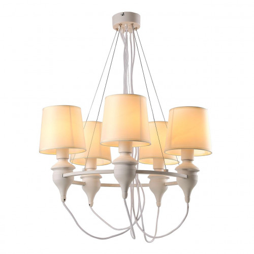 подвесная люстра arte lamp sergio a3326lm-5wh в Махачкале