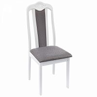 стул деревянный aron soft white / light grey в Махачкале