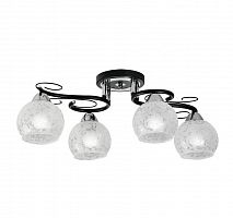 потолочная люстра idlamp carmela 234/4pf-blackchrome в Махачкале