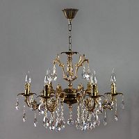 подвесная люстра ambiente granada 2118/6 pb tear drop в Махачкале