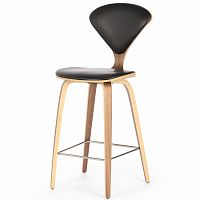 барный стул cherner с обивкой черный в Махачкале