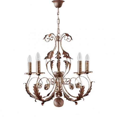 люстра 4962/5_v0580 от mm lampadari коричневая в Махачкале