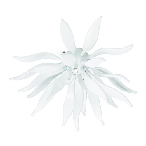 потолочный светильник ideal lux leaves pl6 bianco в Махачкале