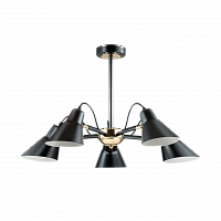потолочная люстра lumion naomi 3709/5c черная в Махачкале