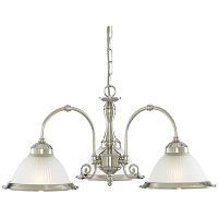 подвесная люстра arte lamp american diner a9366lm-3ss белая в Махачкале