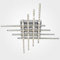 потолочный светодиодный светильник eurosvet soprano 90041/8 хром в Махачкале