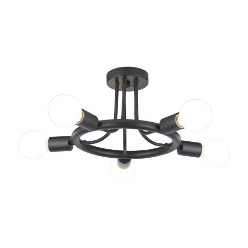потолочная люстра arte lamp a6063pl-5bk в Махачкале