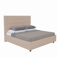 кровать двуспальная 160х200 серо-коричневая shining modern в Махачкале