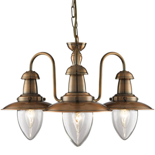 подвесная люстра arte lamp fisherman a5518lm-3rb в Махачкале