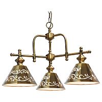 подвесная люстра arte lamp kensington a1511lm-3pb бронза в Махачкале