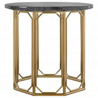 стол журнальный gold hc05 gloss золотой, черный в Махачкале