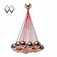 подвесная люстра mw-light котбус 2 492011919 медь в Махачкале