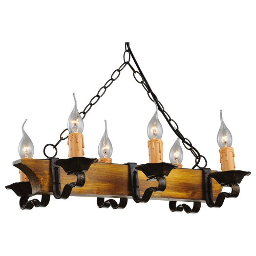 подвесная люстра arte lamp taverna a9525lm-6br в Махачкале
