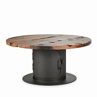стол кофейный stove чёрный в Махачкале