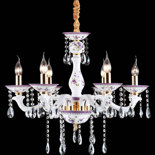 подвесная люстра arte lamp contessa a6613lm-6go в Махачкале